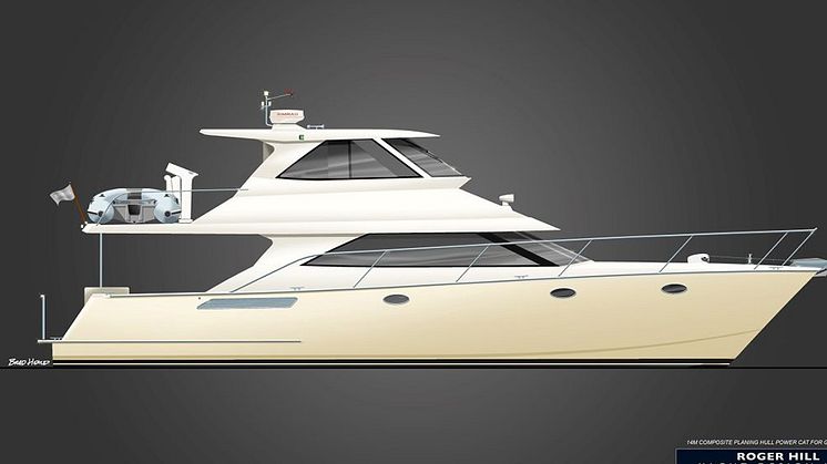 The Roger Hill-designed 14-metre power catamaran Ayana’s new owners plan to cruise from the Gold Coast, where she was built by Noosa Marine, back to their home waters of WA.