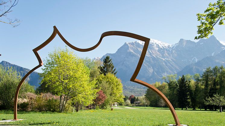 Skulptur von Markus Graf und Gabriel Mazenauer, ©SaraFoser, FotoFetzer.