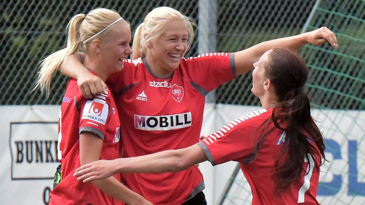 Office Management huvudsponsor för LB07 i Damallsvenskan 2017