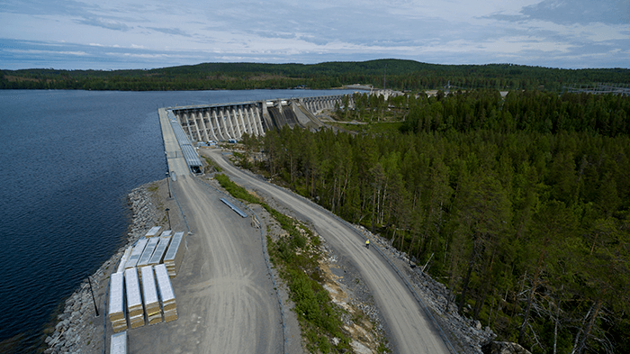 Klimatvägg ökar livslängden på kraftverksdammar med 100 år