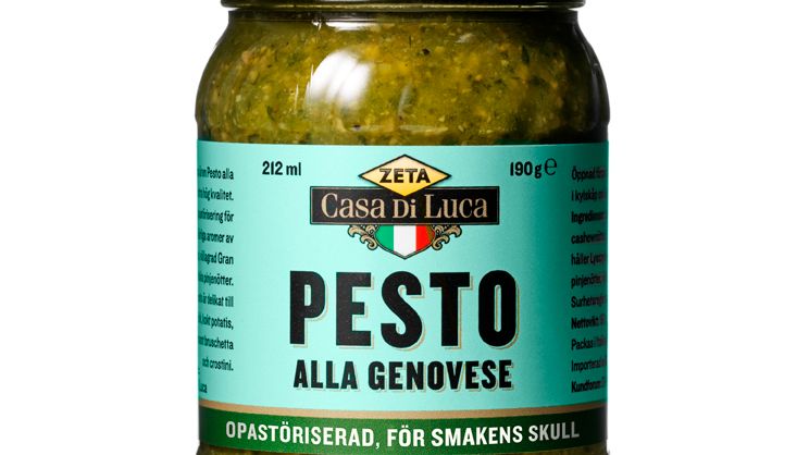 Casa Di Luca Pesto - opastöriserad pesto för den färska smakens skull