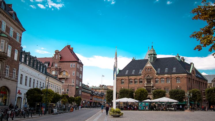 Stortorget är en av de nya platser som polisen identifierat för kamerabevakning i Lund. 