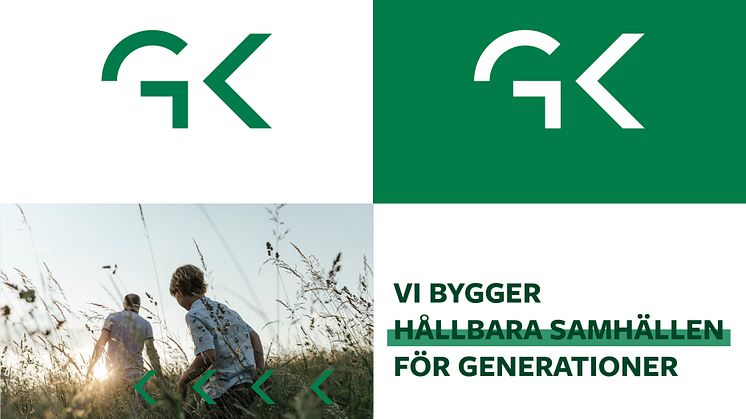 GK sätter hållbarhet i centrum med en ny grafisk profil