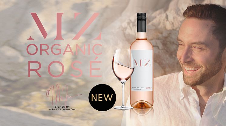 Måns Zelmerlöw lanserar rosévin, Hola MZ Rosé by Måns Zelmerlöw – en ”Côtes de Barcelone”.