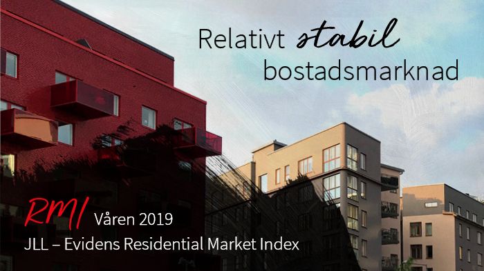 Bostadsmarknaden 2019 relativt stabil