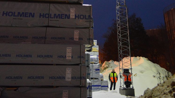 Norrköpings Hamn och Stuveri AB miljösatsar på klimatsmart hamnbelysning