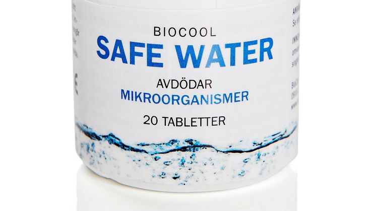 BioCools produkter till försäljning på Skellefteå Airport