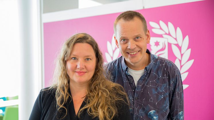 Anna Rosling Rönnlund och Ola Rosling