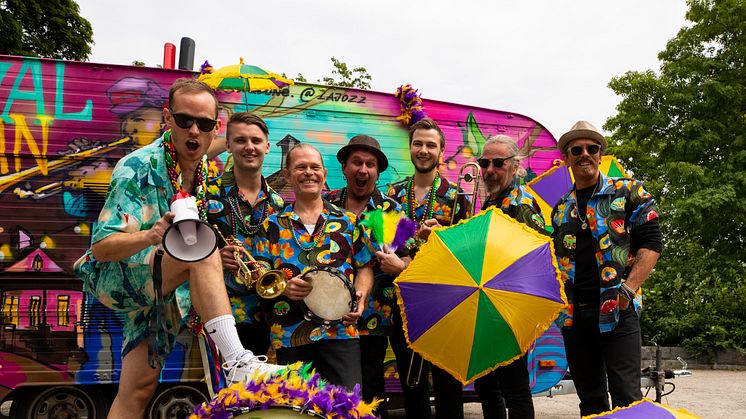 Glädjeorkestern LOUISIANA AVENUE inleder det nya året storslaget - singeln "Do Your Dance" ute idag & debutalbumet ”2107 Delachaise” släpps den 18 januari!