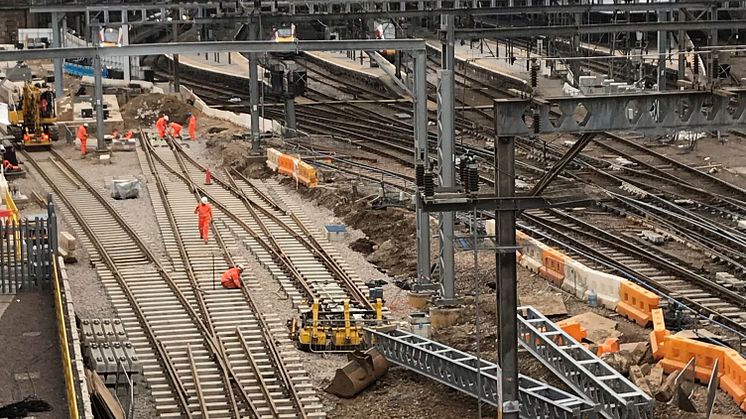 Network Rail is working from Friday to Sunday to prepare King's Cross station for the main stage of its upgrade