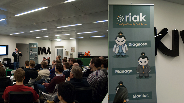 Kivra meetup om “Riak and convergent replicated data types”