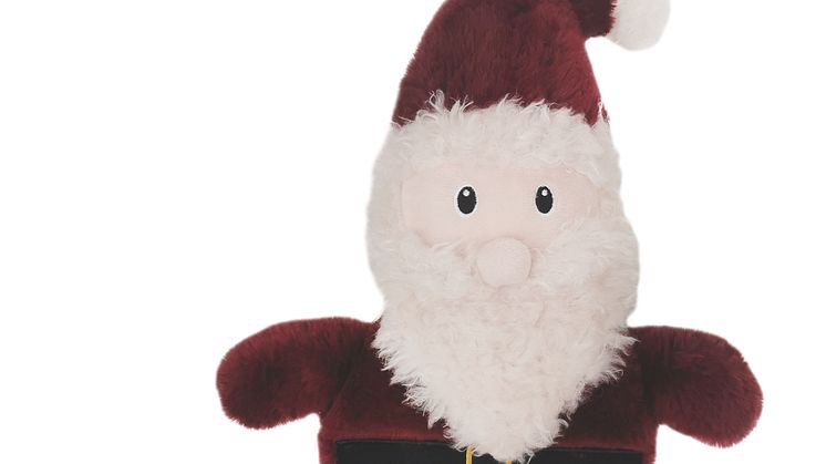 Bark-a-Boo BerryFrost Dog Toy DiscSqueaker Santa