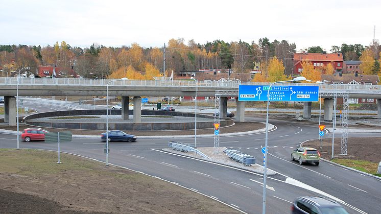 Trafikplats Vallentuna pressmottagning