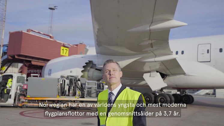 Norwegian är världens mest bränsleffektiva flygbolag över Atlanten