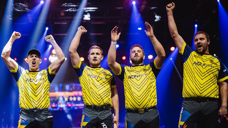TIMBERSPORTS® hemma-VM i lag avgjort: Svenska landslaget sjätte bäst i världen 
