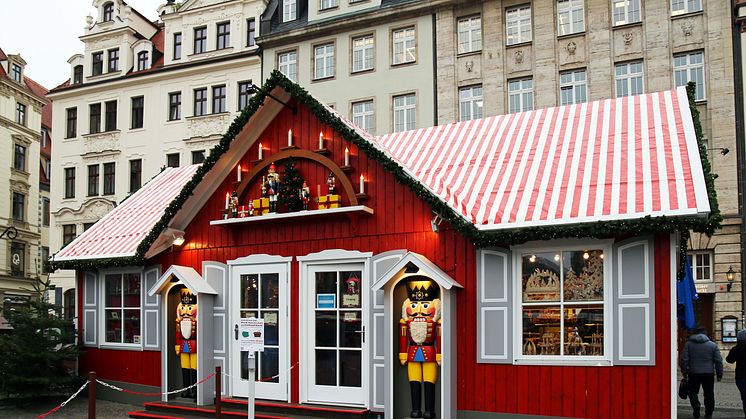 Leipzig: Weihnachtshaus von Käthe Wohlfahrt
