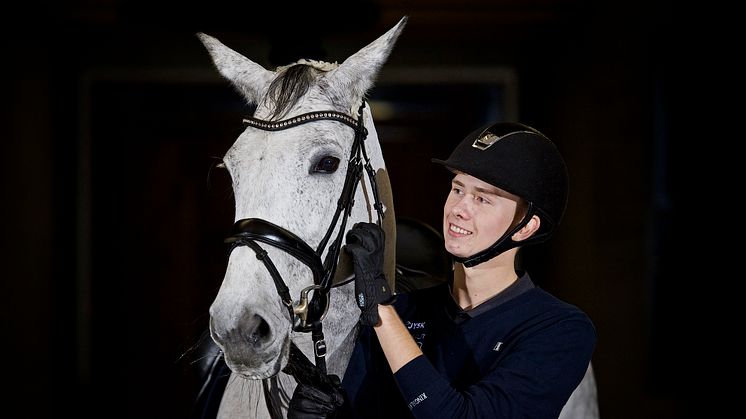 Dressurrytter Tobias Thorning Jørgensen. Foto: Christer Holte for Parasport Danmark