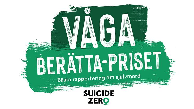 Med Våga berätta-priset lyfter Suicide Zero den bästa journalistiken på temat självmord.