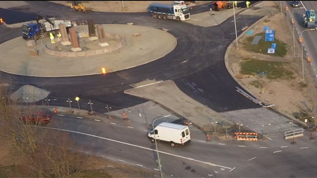 Pressinbjudan: Långebros cirkulationsplats – öppen för trafik