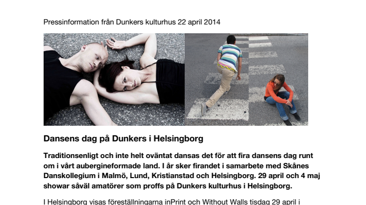 Dansens dag på Dunkers i Helsingborg