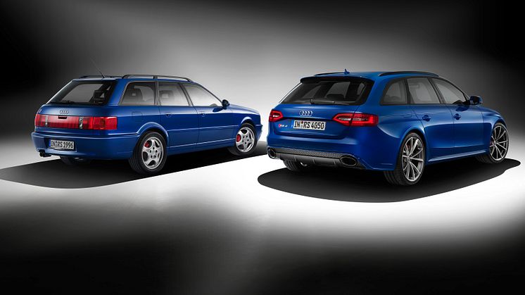 Audi hyllar en modern klassiker med Audi RS 4 Avant Nogaro selection