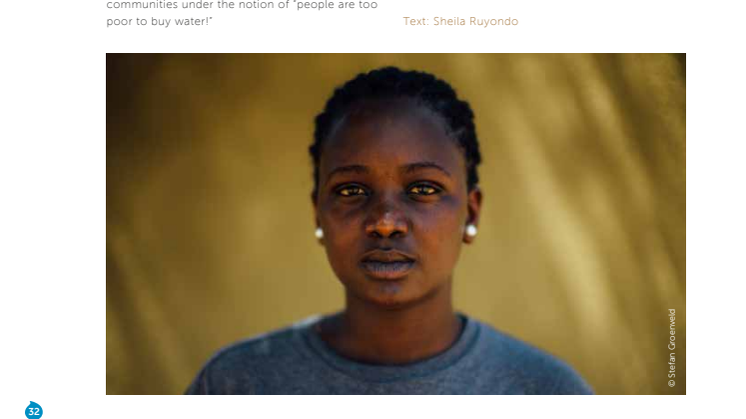 Sheila Ruyondo at the STOCKHOLM WATER WEEK: The importance of WASH