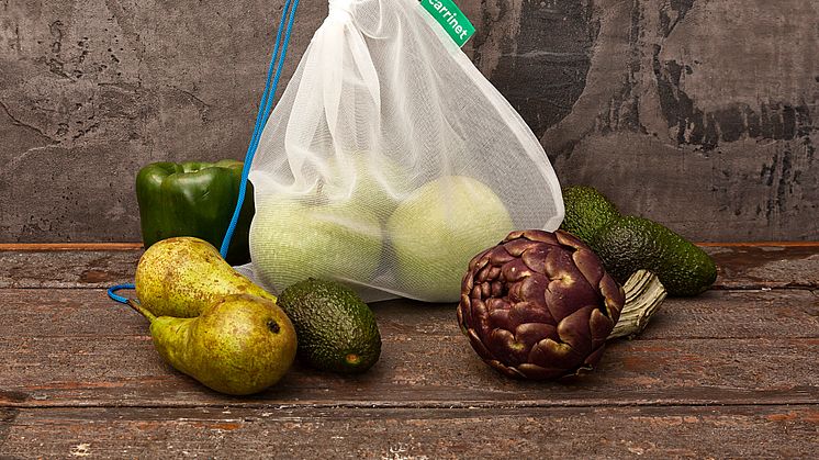 Handla frukt och grönt miljösmart med Veggio grönsakspåsar