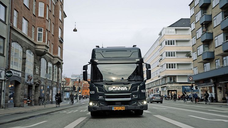 ARC:n uudet täyssähköiset Scaniat kulkevat päästöttömästi Kööpenhaminassa
