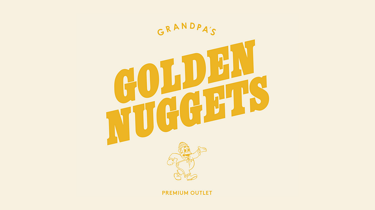 Grandpa startar Grandpa´s Golden Nuggets - en outlet. 