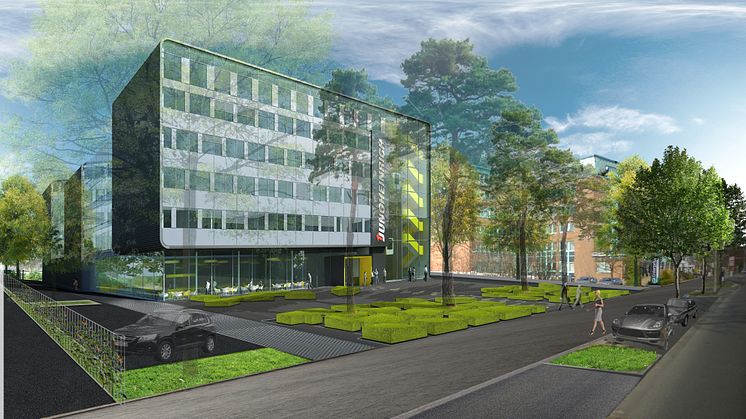 Jungheinrich bygger nytt huvudkontor i Hamburg