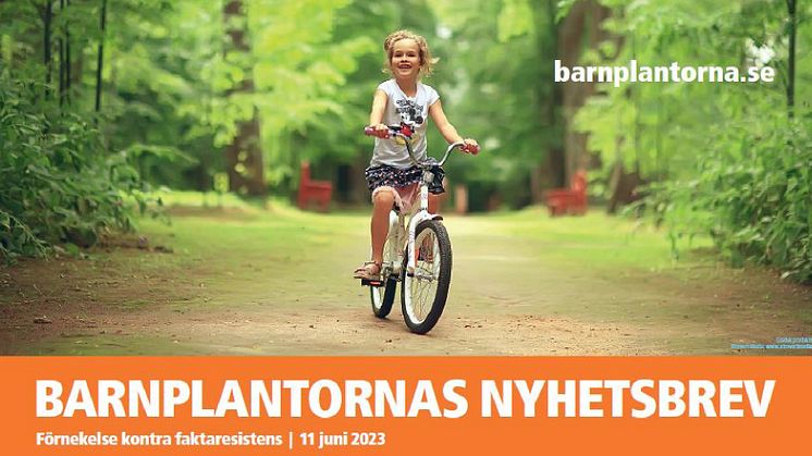 BARNPLANTORNAS NYHETSBREV juni 2023