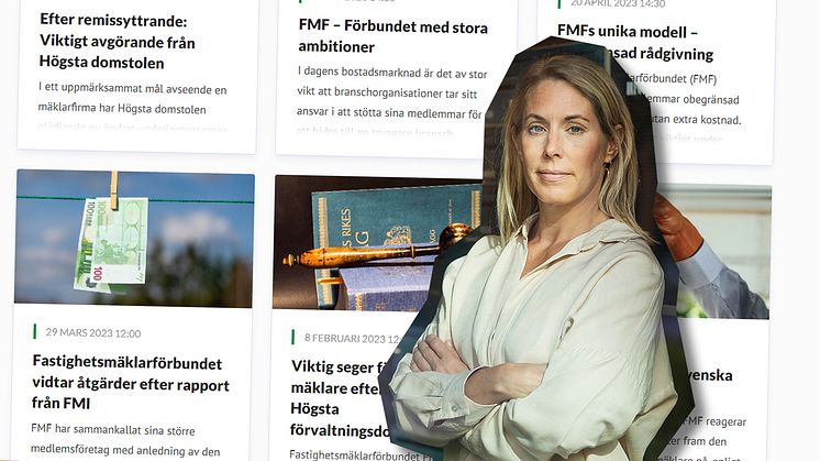 VD på FMF som på riktigt menar det hon säger, annars håller hon helst tyst