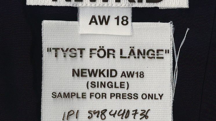​Newkid släpper singeln ”Tyst för länge” och releasedatum för kommande EP ”AW18”!