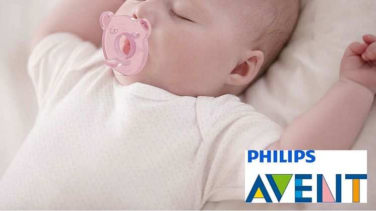 Nyhet! Beroligende myk silikonsmokk – Philips Avent Soothie