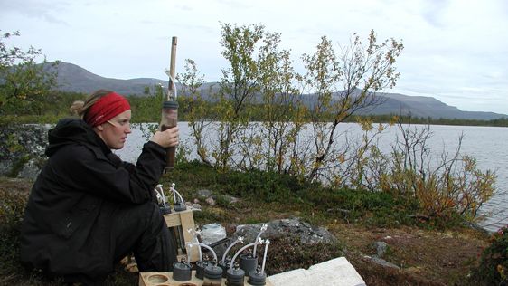 Fjällsjöar är känsliga för klimatförändringar