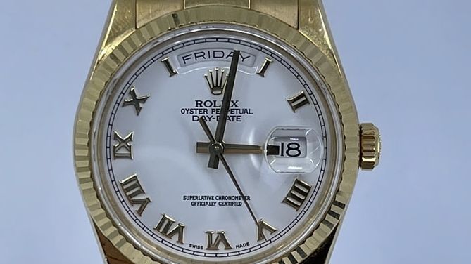 Another seized Rolex watch