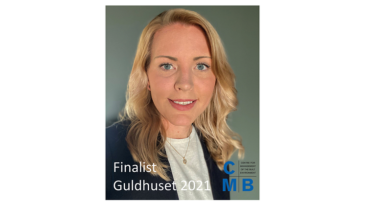 Inhouse Tech’s Sanna Alm, finalist i Guldhuset 2021