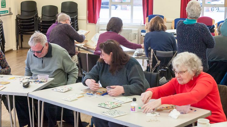 Norfolk stroke survivors express themselves with help of charity workshops