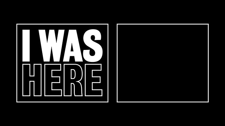 I WAS HERE - en performanceinstallation med Osynliga Teatern 