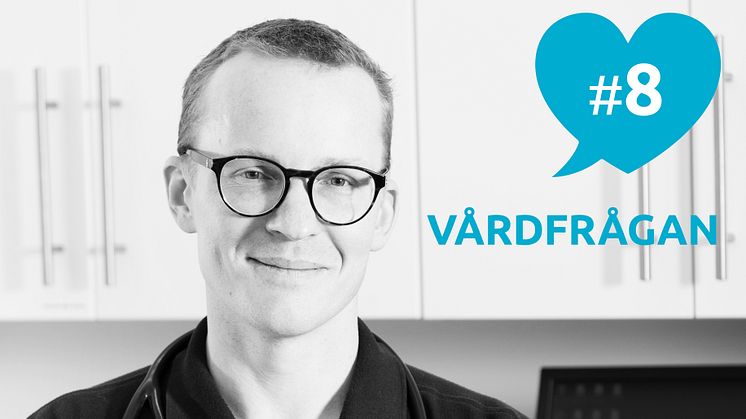 Petter Tuorda, distriktsläkare och verksamhetschef på Cederkliniken, intervjuas i Vårdfrågan.