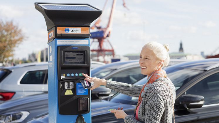 Betala snabbt och enkelt i Parkering Göteborgs betalautomat eller mobilapp.