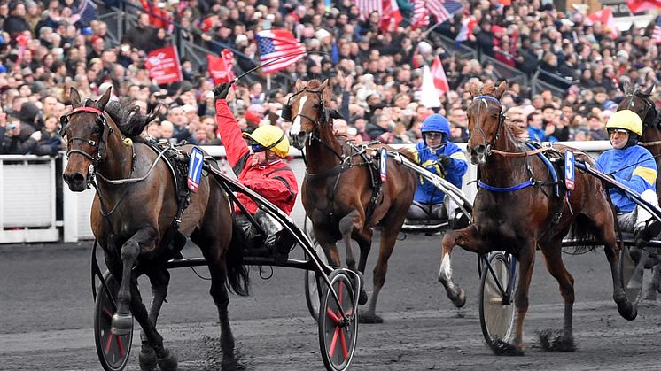 Bold Eagle vinner Prix d'Amerique