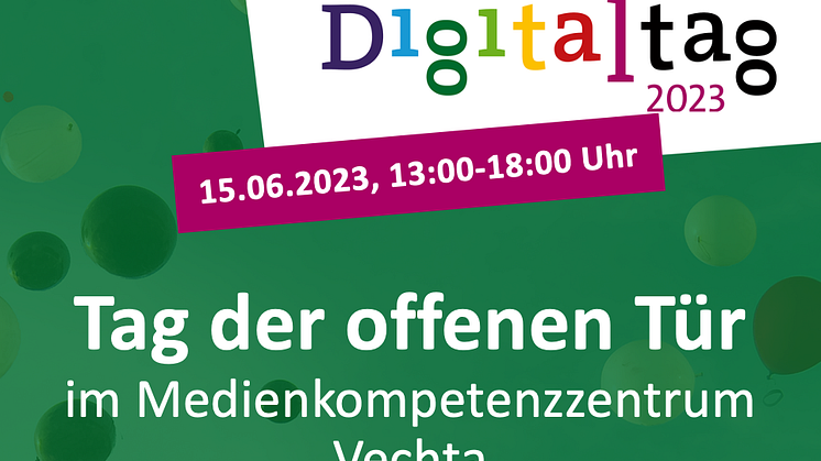 Entdecke das Medienkompetenzzentrum Vechta beim Tag der offenen Tür zum Digitaltag 2023!