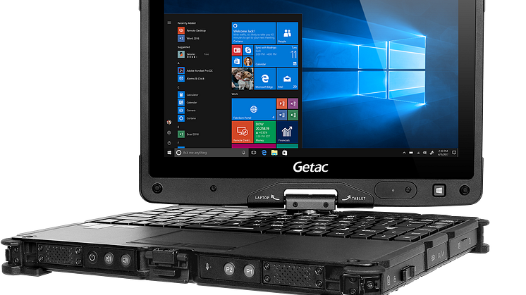 Das neue vollrobuste Getac V110 Laptop setzt Standards in seiner Klasse  Bild: Getac