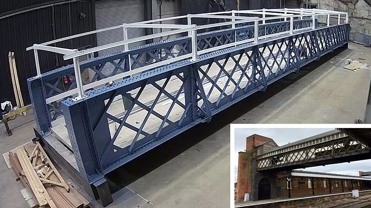 Landmark luggage bridge to be reinstalled at Worcester Shrub Hill