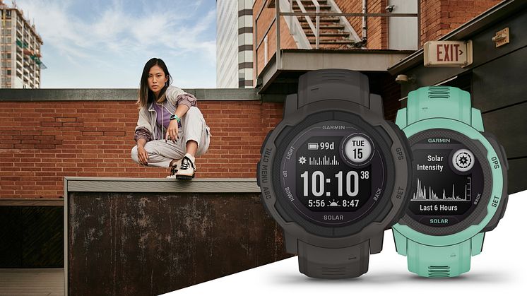 Instinct 2 Solar de Garmin: La première montre GPS connectée avec autonomie illimitée