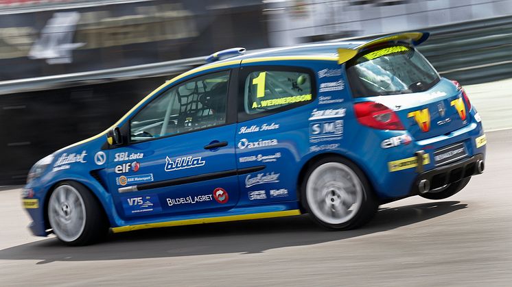 Wernersson vill säkra Clio Cup-titeln med seger