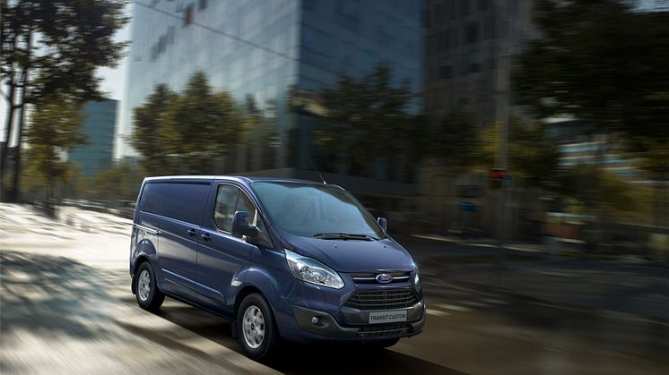 Nye Ford Transit Custom nylig kåret til International Van of the Year.