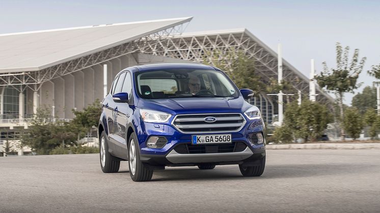 Ny dynamisk SUV: Omfattende facelift til den populære Ford Kuga  