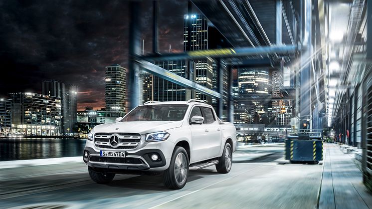 Premiere på Mercedes X-Klasse – den første pickup i premiumsegmentet